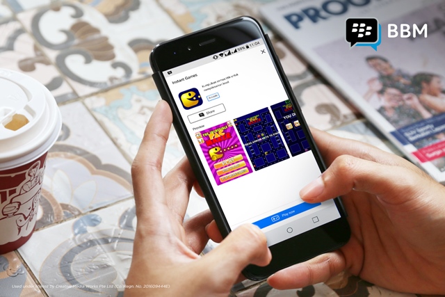BBM Hadirkan Fitur Instant Games untuk Pengguna Indonesia